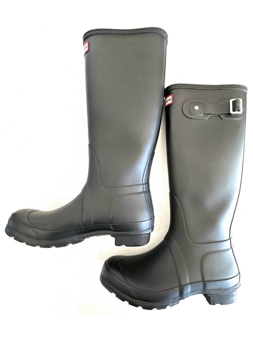 Hunter Original Tall Black Rain Boots - Picture 3 of 3